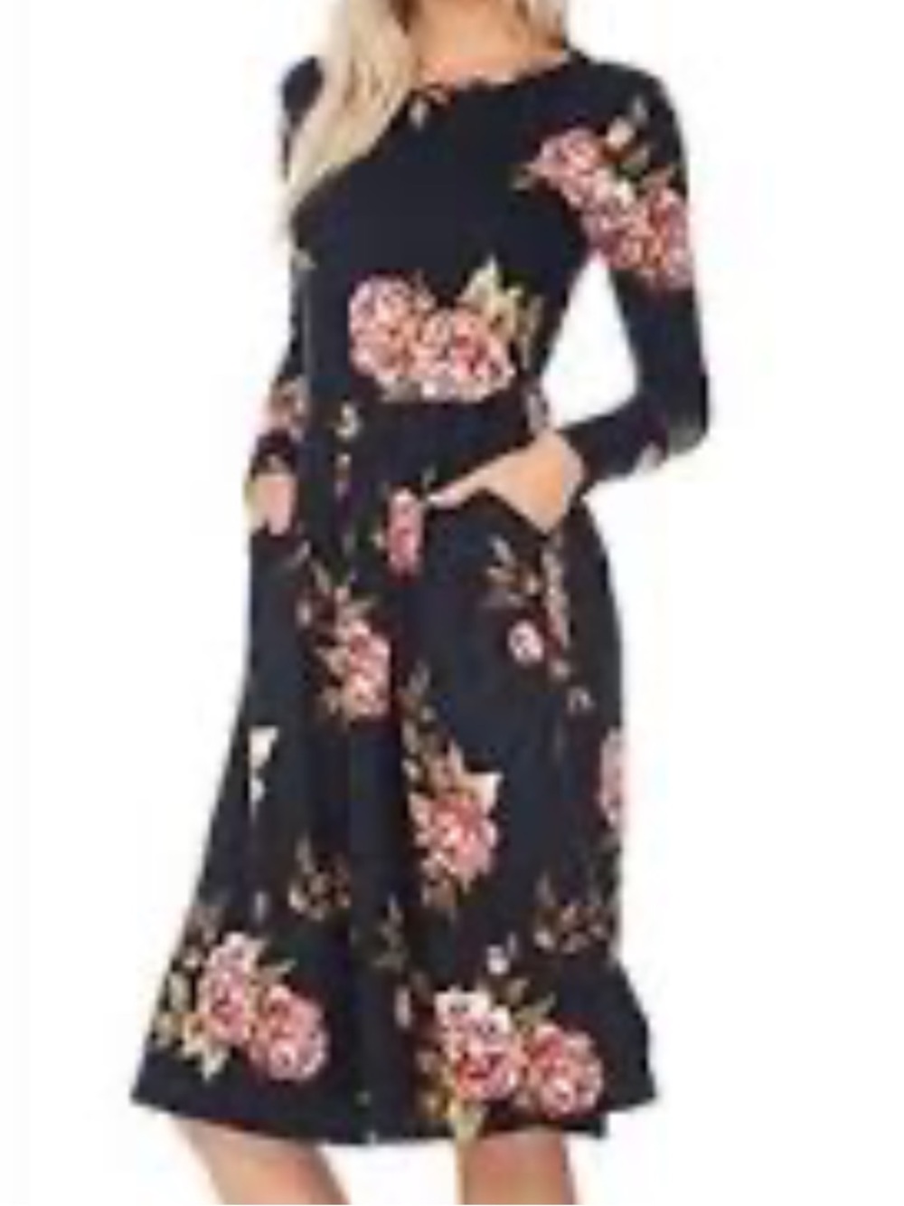Reb & J Floral Dress